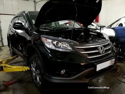Осмотр и диагностика автомобиля Honda CRV 2014